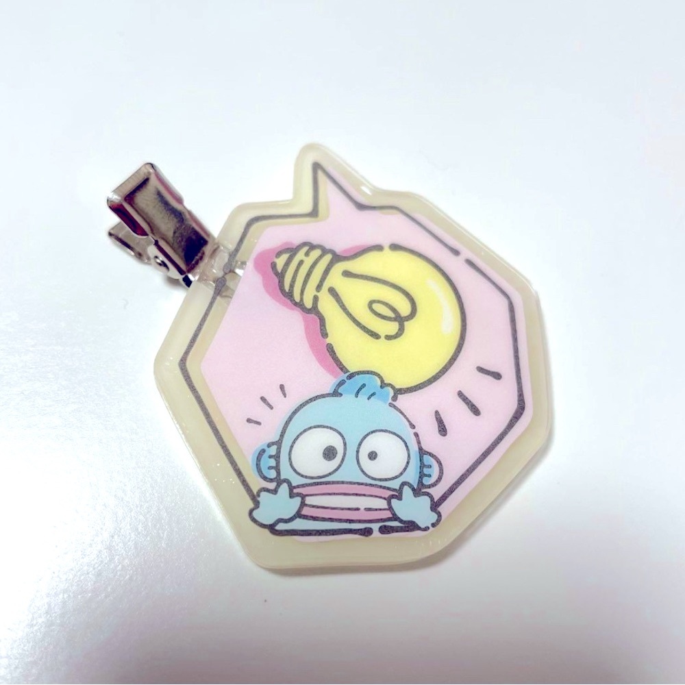 ❤️ FREE with any purchase 🙏🏽 Sanrio ⚜️🩵⚜️ Hangyodon fringe clip